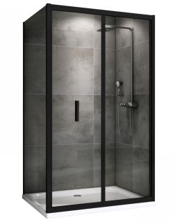 Душевой уголок ABBER Sonnenstrand AG07120B-S80B 120x80см чёрный